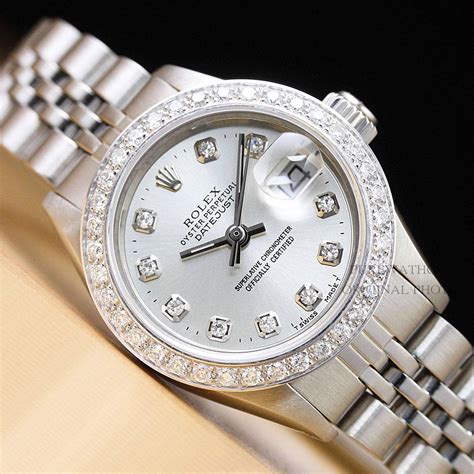 women's rolex diamond watch|Rolex oyster perpetual datejust women's.